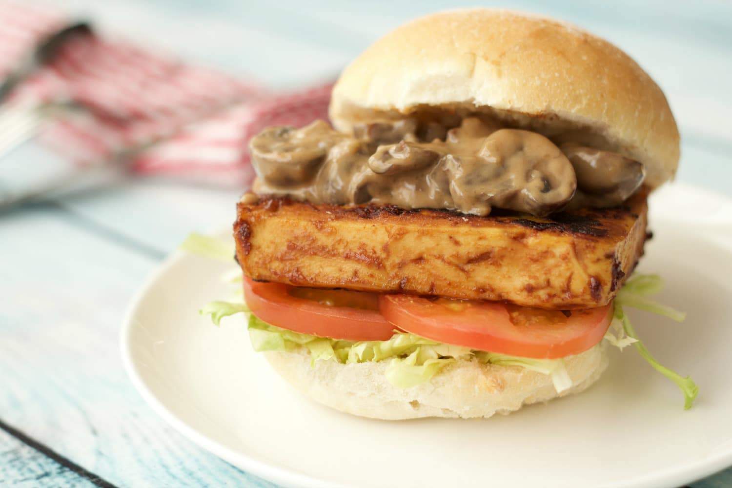 Tofu Burger Recipe — Dishmaps