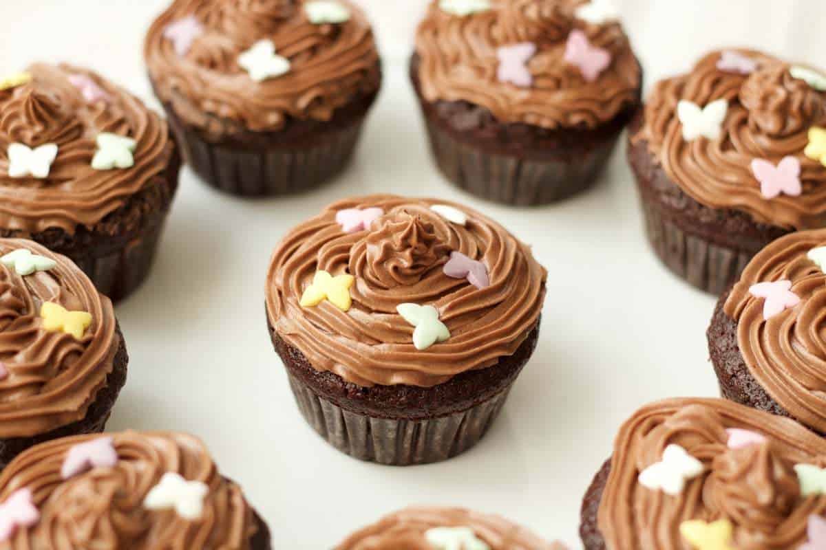 Gluten-Free Chocolate Cupcakes with Chocolate Buttercream Frosting