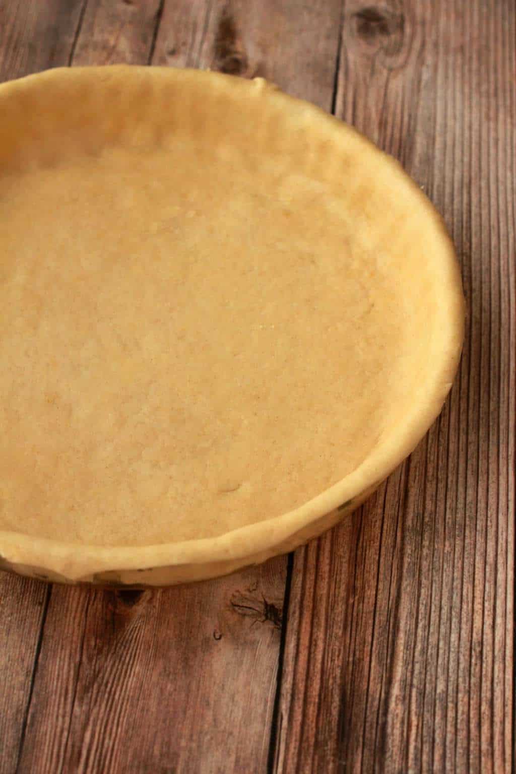 Vegan Pie Crust with Coconut Oil
