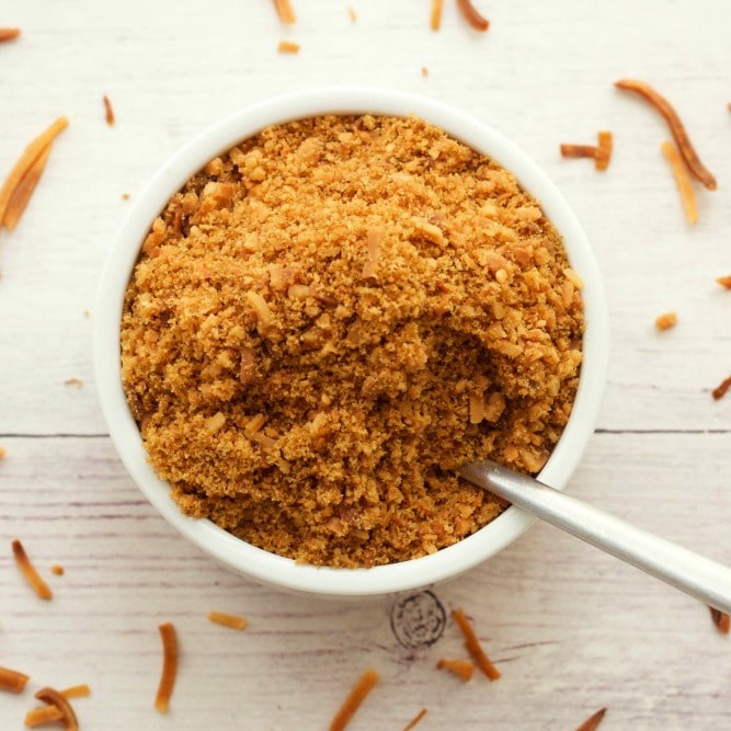 Toasted Coconut Topping