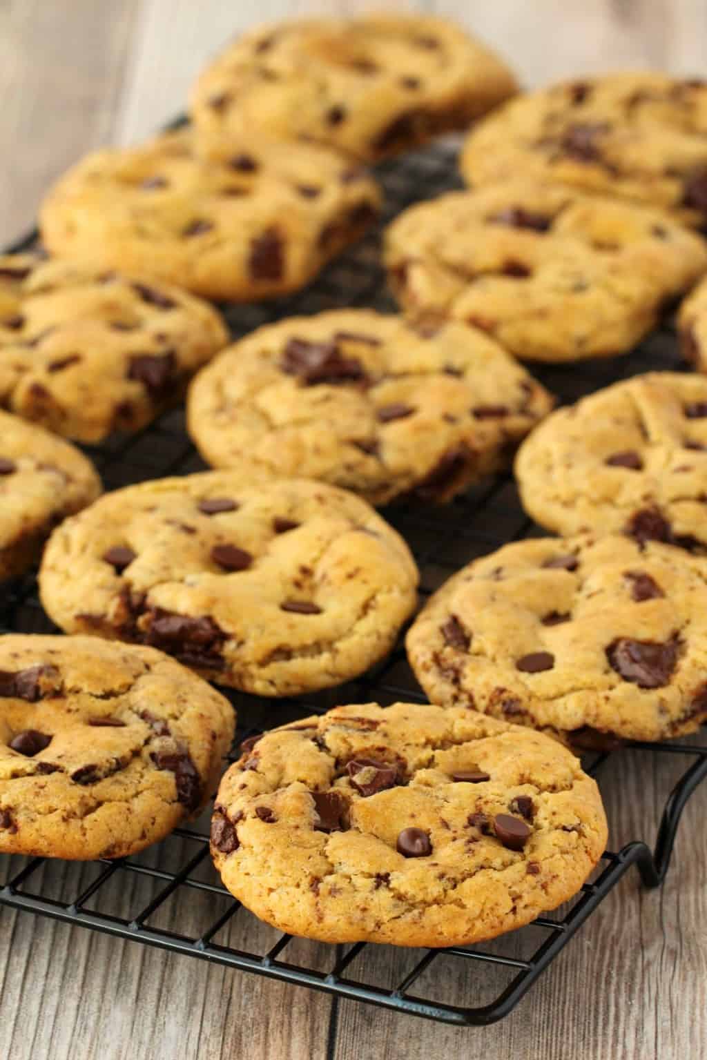 Vegan Chocolate Chip Cookies - Soft and Chewy - Loving It Vegan