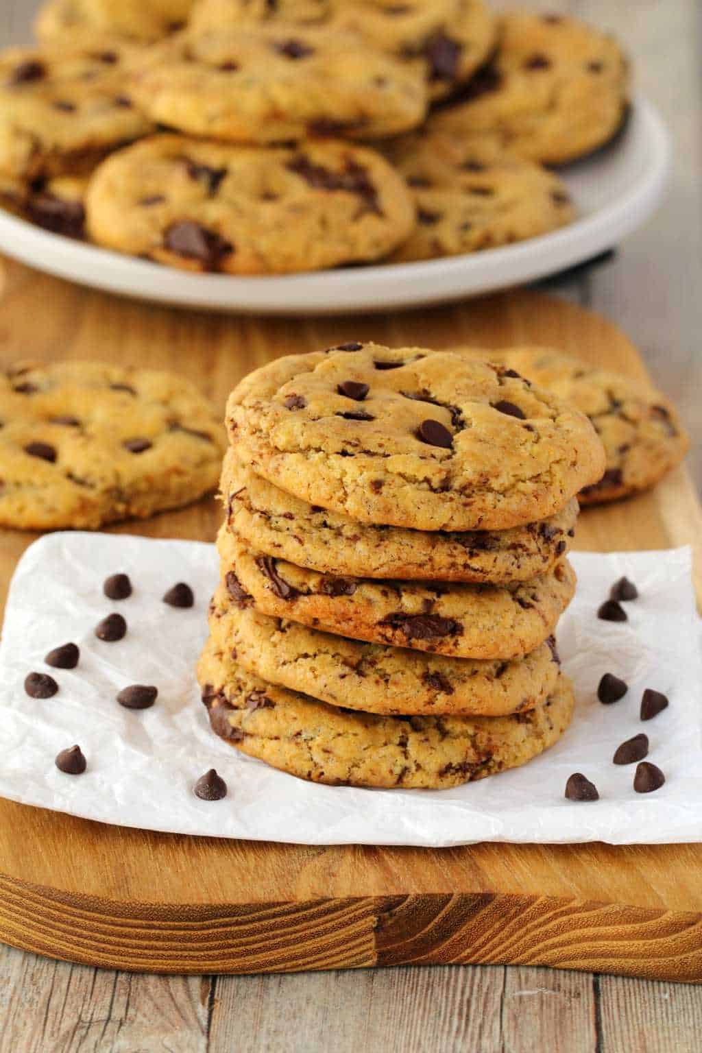 Vegan Chocolate Chip Cookies Soft And Chewy Loving It Vegan
