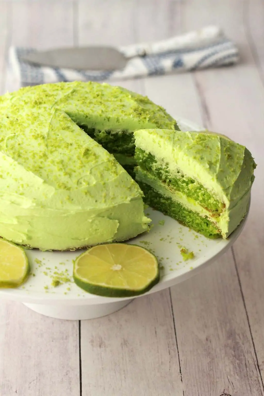 Vegan Key Lime Cake  ~ Loving It Vegan