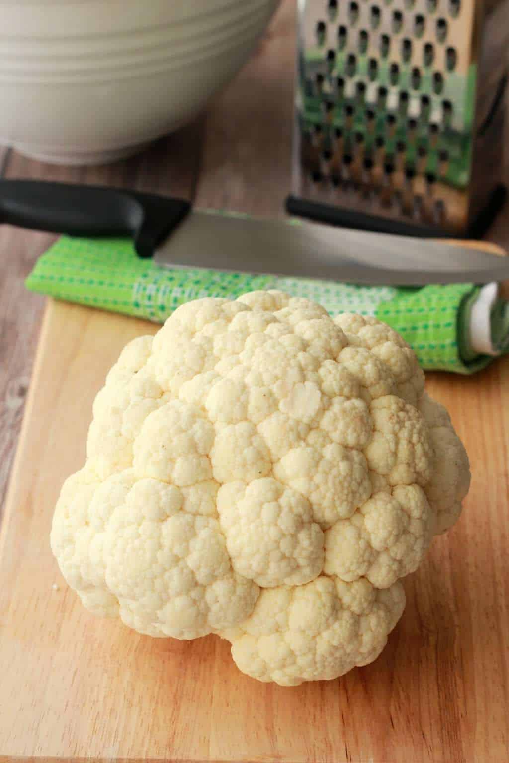 How to make cauliflower rice #vegan #lovingitvegan #glutenfree #howto