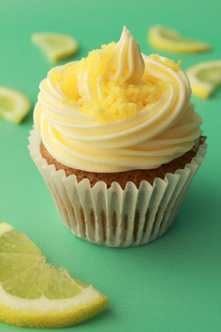 Vegan Lemon Cupcakes (Moist and Perfect!) - Loving It Vegan