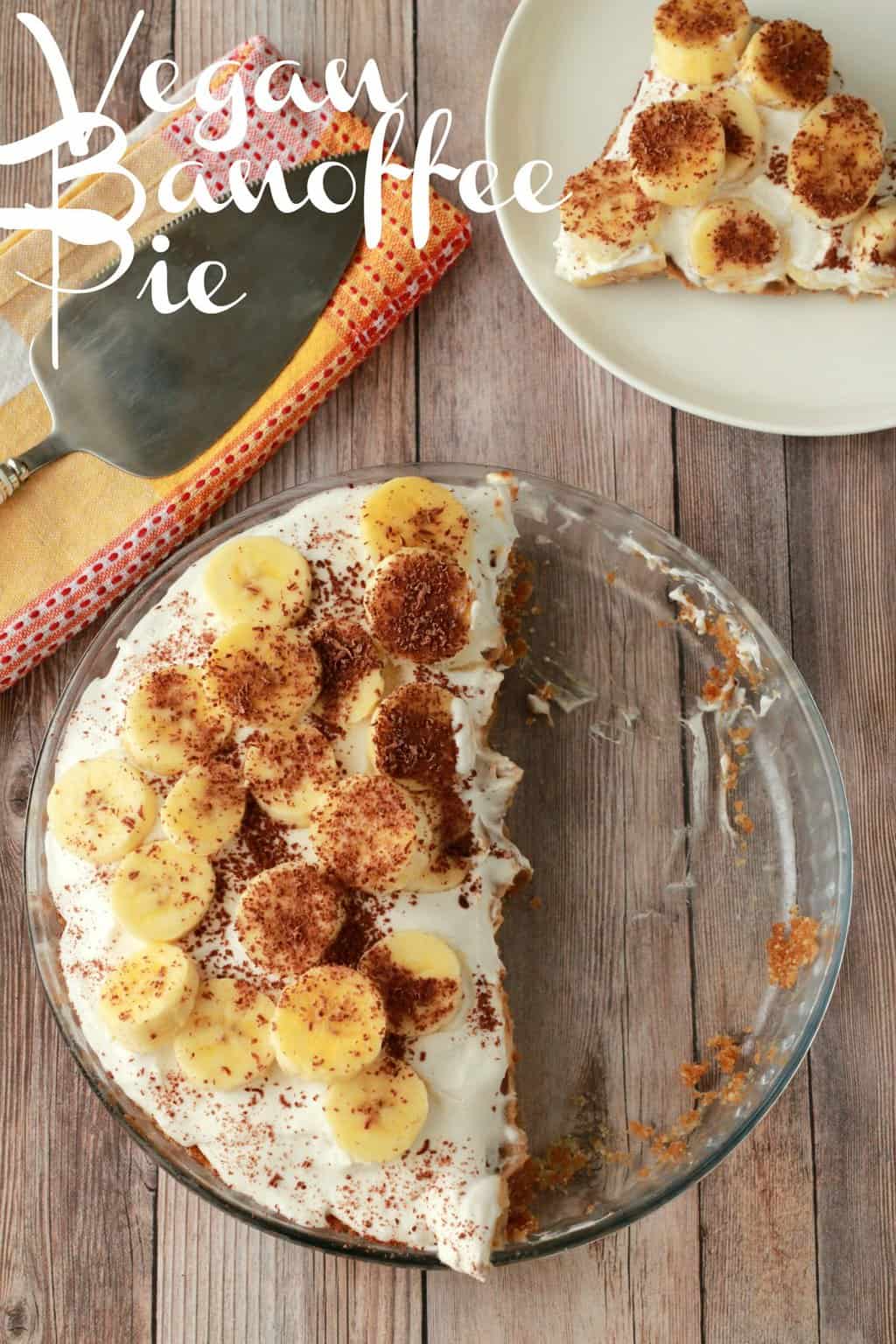 Raw Vegan Banoffee Pie. Insanely delicious and gluten-free! #vegan #lovingitvegan #rawvegan #dairyfree #dessert