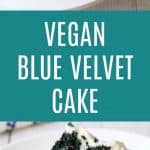 Vegan Blue Velvet Cake