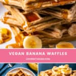 Vegan Banana Waffles