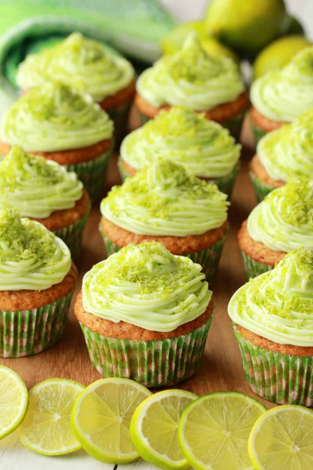 Vegan Key Lime Cupcakes