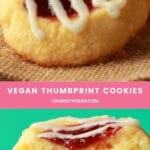 Vegan Thumbprint Cookies
