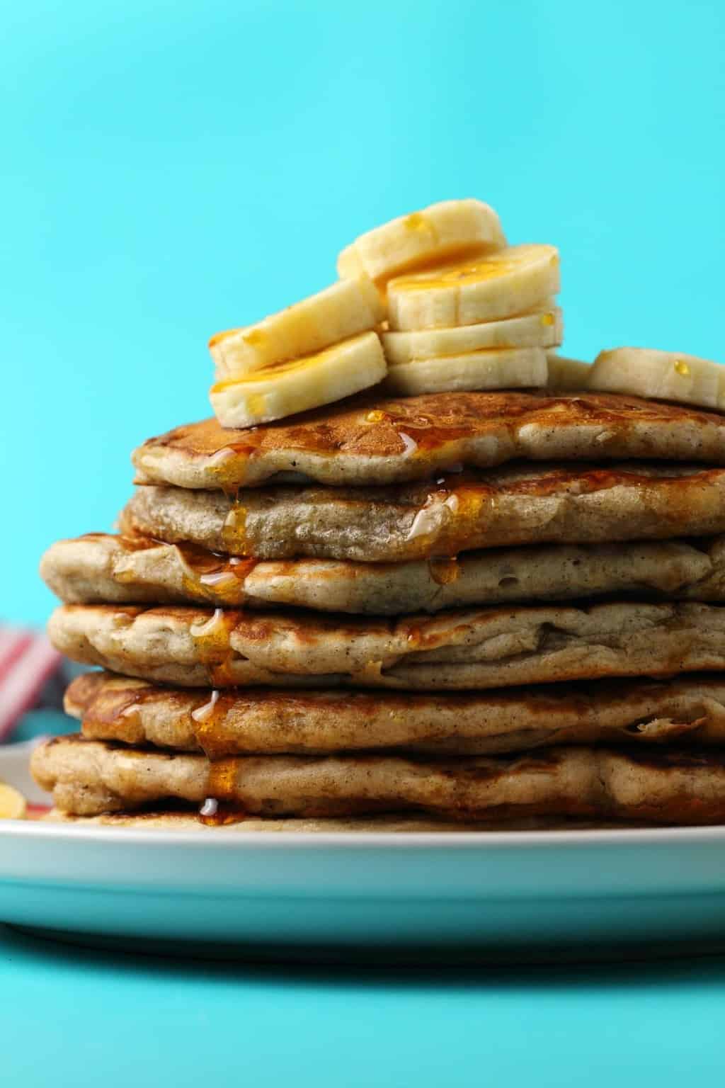 Pancakes banana vegan breakfast though absolutely spin texture strong spot chocolate game these their off