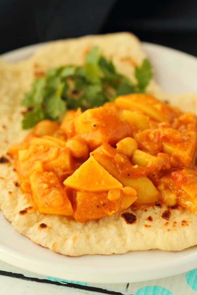 Easy Vegan Naan - Loving It Vegan
