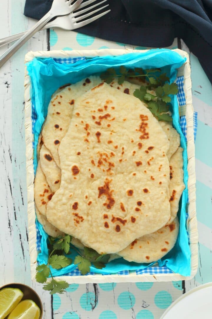 Easy Vegan Naan - Loving It Vegan