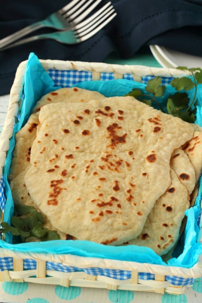 Easy Vegan Naan - Loving It Vegan