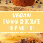 Vegan Banana Chocolate Chip Muffins
