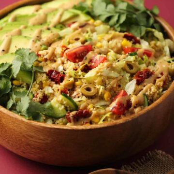 Vegan couscous salad