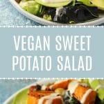 Vegan sweet potato salad