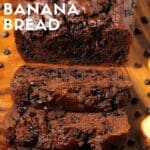Vegan Chocolate Banana Bread