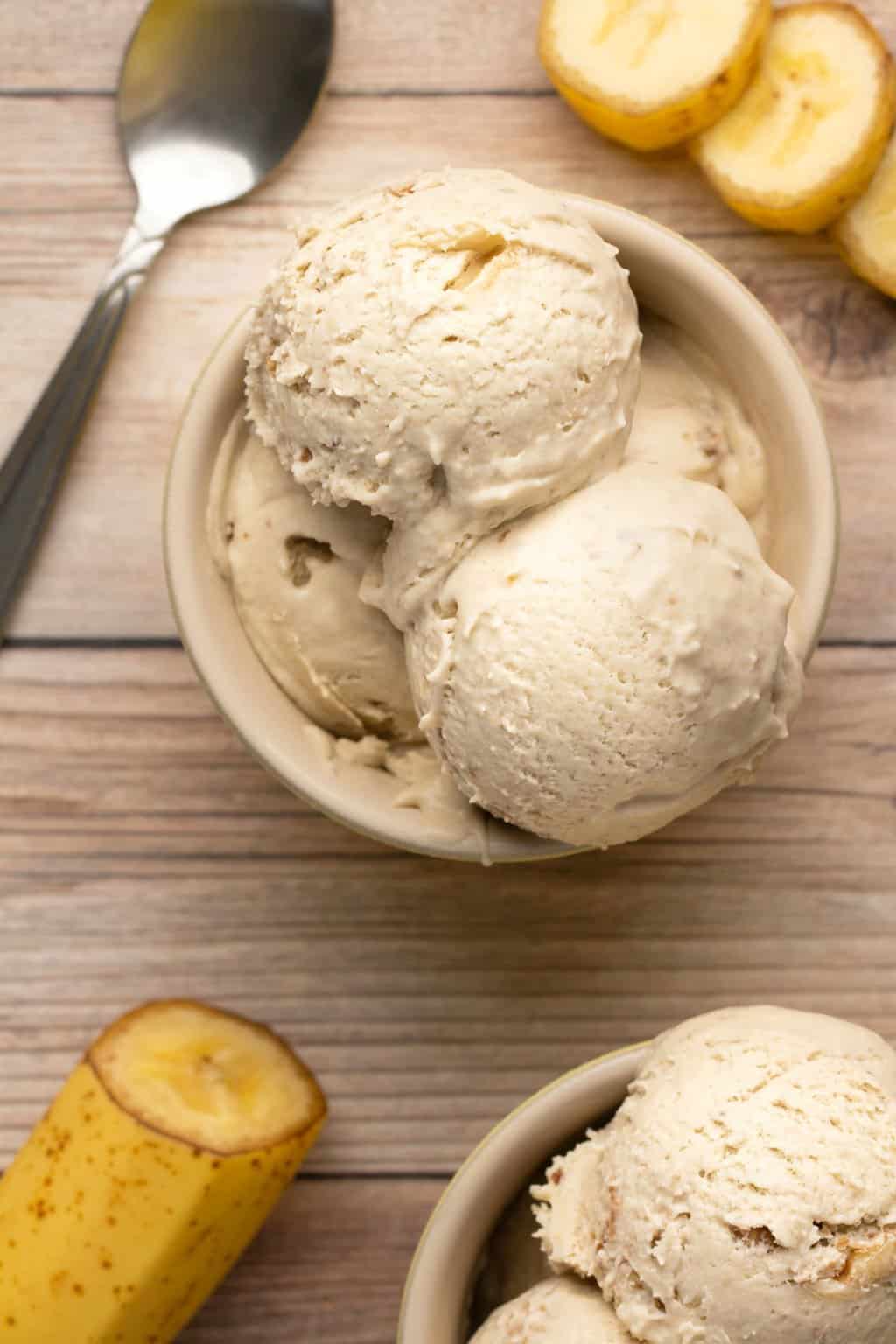 Vegan Banana Ice Cream - Loving It Vegan