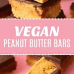 Vegan Peanut Butter Bars