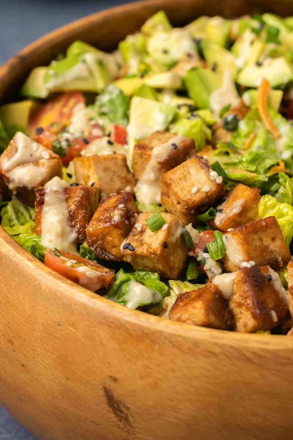 Marinated Tofu Salad