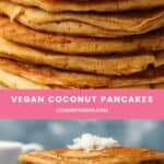 Vegan Coconut Pancakes