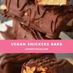 Vegan Snickers Bars