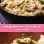 Vegan Mushroom Risotto