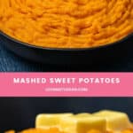 Vegan Mashed Sweet Potatoes