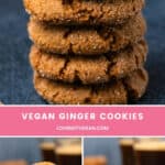 Vegan Ginger Cookies