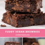 Fudgy Vegan Brownies