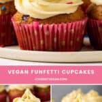 Vegan Funfetti Cupcakes