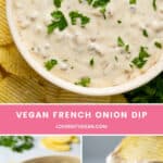Vegan French Onion Dip