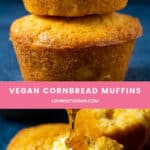 Vegan Cornbread Muffins