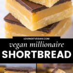 Vegan Millionaire Shortbread