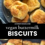 Vegan Buttermilk Biscuits